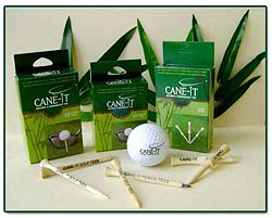 Cane-It eco-friendly biodegradable golf tees