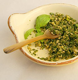 chia oil pesto recipe