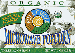 Full Circle Organic Popcorn Natural Flavor