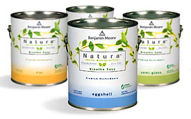 Natura Zero-VOC Paint from Benjamin Moore