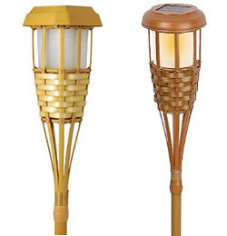 solar tiki torches for sale