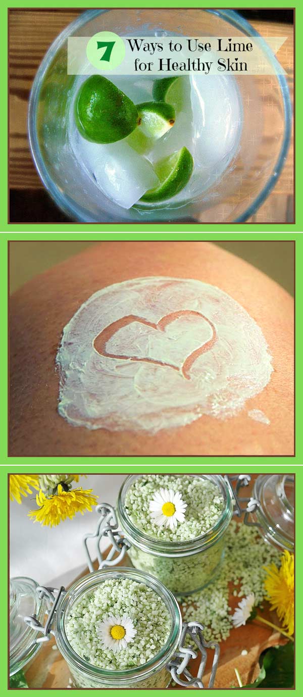 diy lime skin care