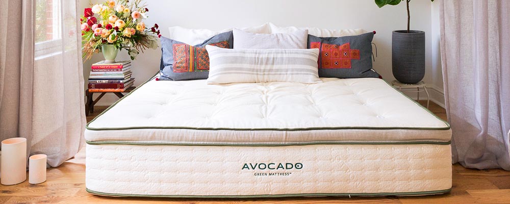 Organic latex mattress by Avocado Green